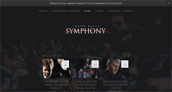 Desktop Screenshot of ifsymphony.org
